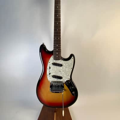 1972 Fender Mustang Sunburst — OHSC, BEAUTIFUL Mastery Bridge Upgrade (Original Bridge Included) image 2