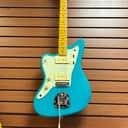 Fender American Professional II Jazzmaster Left-Handed with Maple Fretboard in Miami Blue 2022 w/OHSC