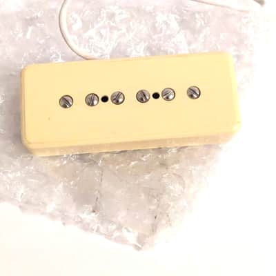 BHK P90 Soap bar Pickup Cream for Gibson style Guitar 5K Output UNUSED Condition image 4