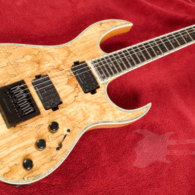 B.C. Rich Shredzilla Prophecy Archtop with Evertune Spalted Maple image 4