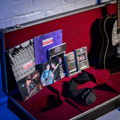 ESP Telecaster Ex Ron Wood THE ROLLING STONES Black 1993 image 16
