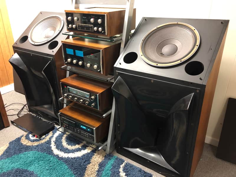 JBL 4660 Speakers - Matching Pair - Refinished Cabinets image 1