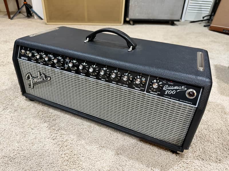 Fender Bassman 800 2-Channel 800-Watt Hybrid Bass Amp Head