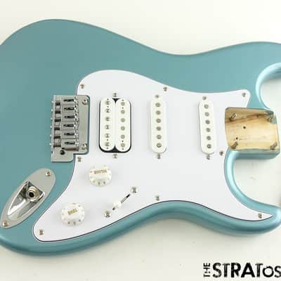 LOADED Fender Squier Affinity Series Stratocaster Junior HSS Strat BODY, IBM! image 1