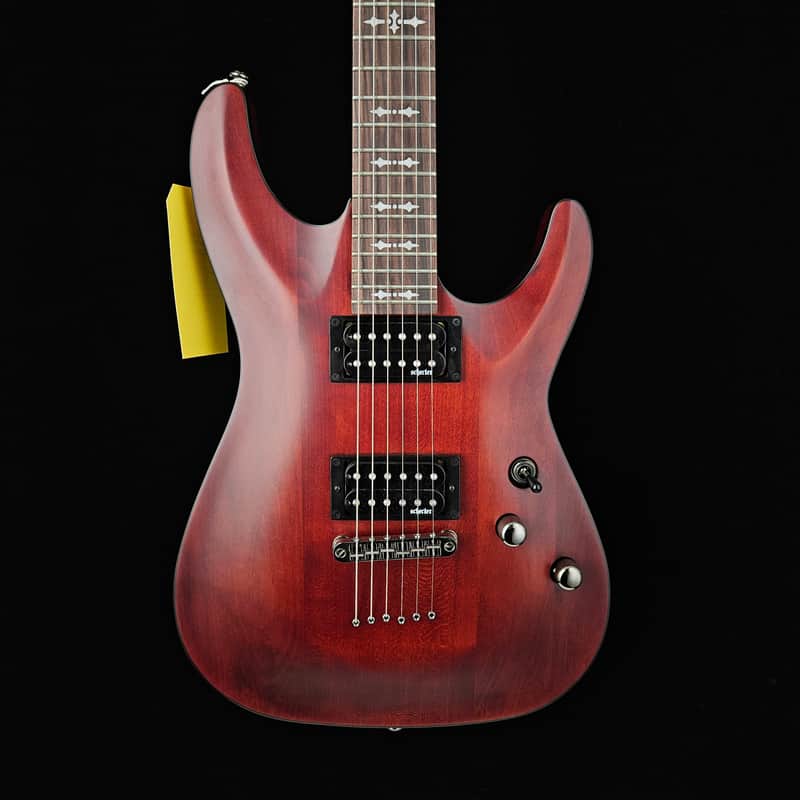 Schecter Omen-6 Electric Guitar - Walnut Satin -  USED