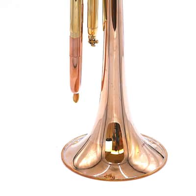 Bell Trumpets BT9-345-370C Trumpet in Raw Brass image 8