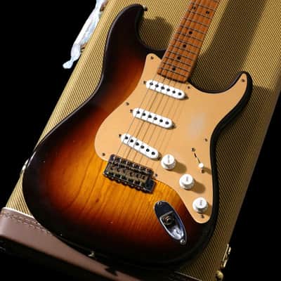 Fender Custom Shop LTD 70th Anniversary 1954 Stratocaster Journeyman Relic Wide Fade Chocolate [LXX0193] (06/01) image 6
