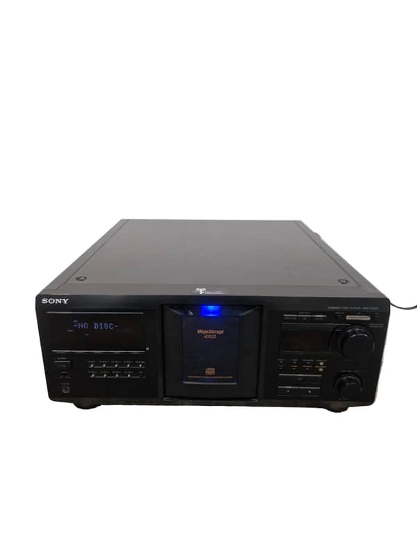 Sony CDP-CX455 CD Changer - 400-Disc Capacity - Good w/ Original Box & Power Cable & Remote