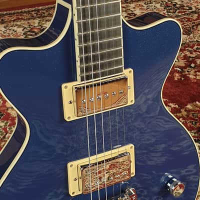 Hofner Leader Professional H4800-P-DB-0 Blue Sparkle + incl. Hofner-Case + NEW with invoice image 5