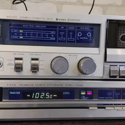 JVC KD-V22 / T-X22L Rare Vintage Cassette Deck Serviced Tuner Warranty Serviced image 11