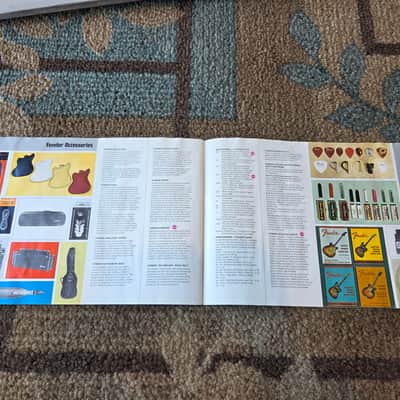 Vintage 1968 Fender Musical Instruments Full-Line Catalog! Rare, Original Case Candy, Paperwork! image 13