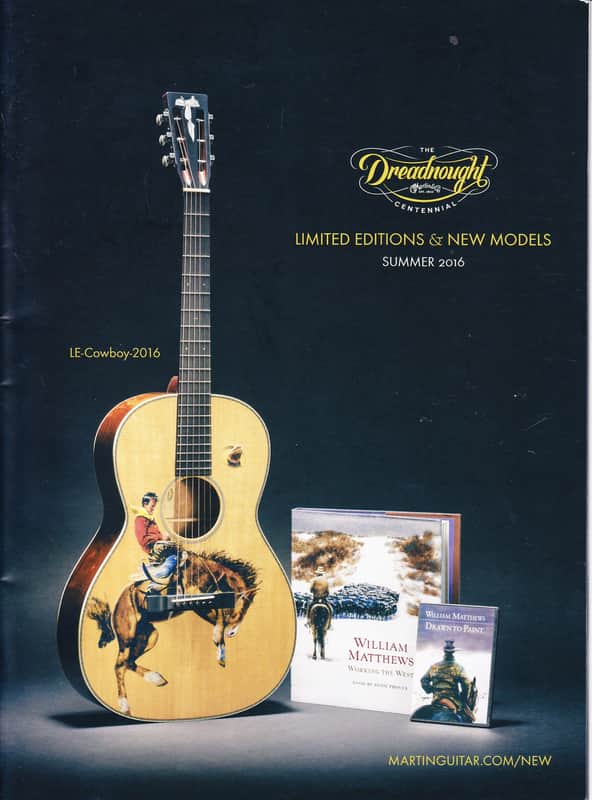 Martin- Summer 2016, Limited Editions & New models, catalog image 1