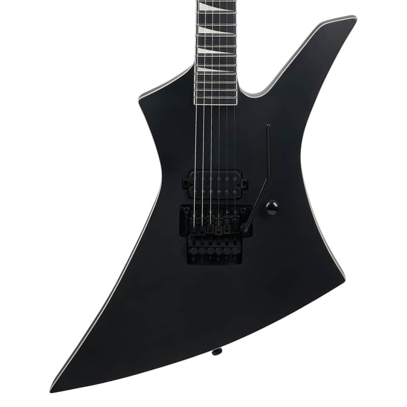 Used Jackson Pro Plus Pure Metal Limited Edition Kelly KE1A Guitar - Satin Black image 1