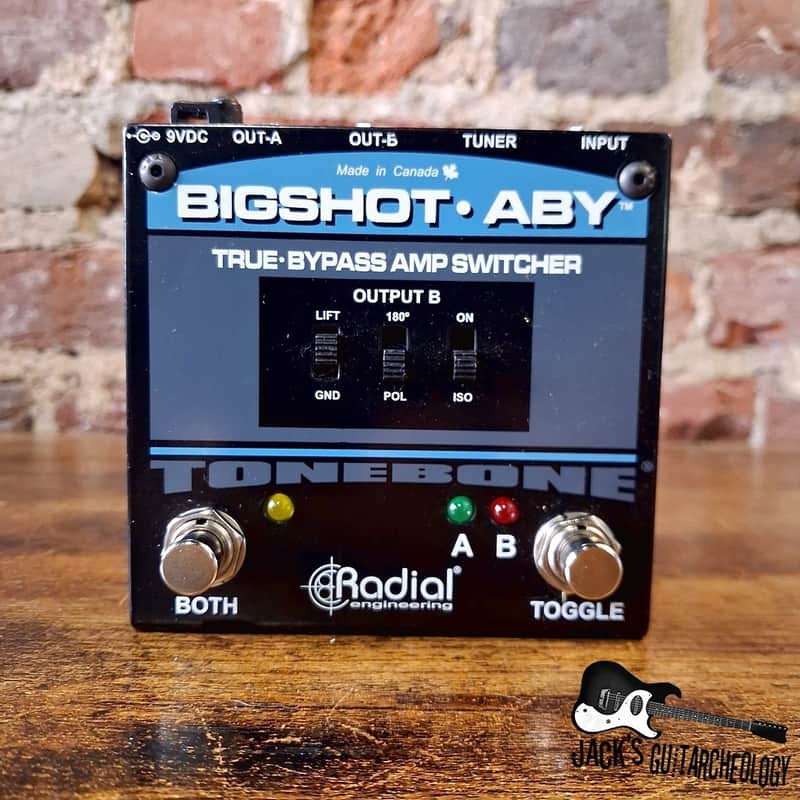Radial Engineering BigShot ABY True-Bypass Amp Switcher *USED* (2020s - Black) image 1