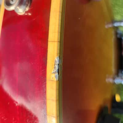 1980s MIJ Aria Pro II Matsumoku Les Paul Custom (LC-500) - Sunburst image 13