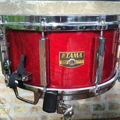 Tama Artwood Birch Snare 6.5x14 - AW336 1986 Cherry Wine image 2