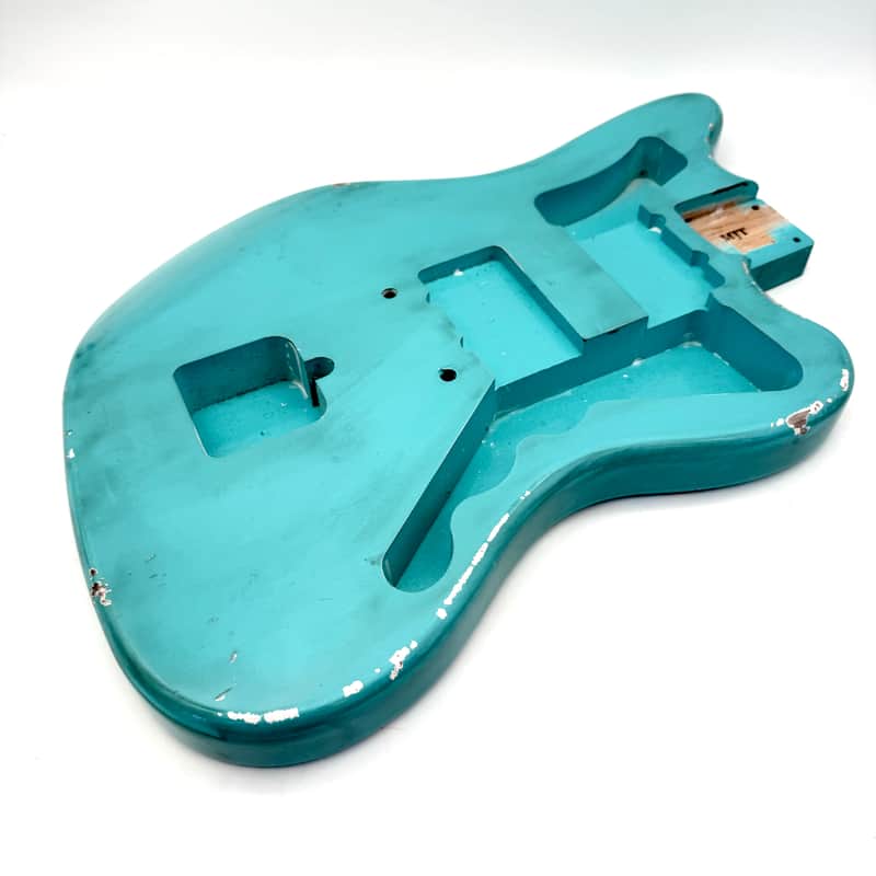 MJT Jazzmaster Body Alder Relic Nitro 2-Piece Seafoam Light mjt6671 image 1