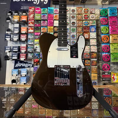 Fender American Ultra II Telecaster with Ebony Fretboard - Texas Tea image 1