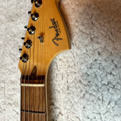 Immagine Fender Limited Edition Parallel Universe Series Jaguar Strat 2018 - Candy Apple Red - 7
