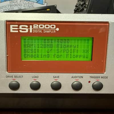 E-MU ESI-2000 Upgraded to ESI4000 OS With ZIP image 2