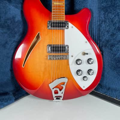 1988 Rickenbacker 360 Fireglo Electric Guitar w/OHSC image 2