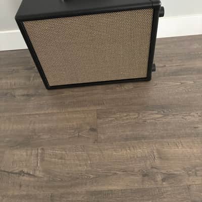 Mojotone American Lite 1x12 Cabinet Custom Made 2024 - Black Taurus tolex with Salt and Pepper Grill - C90 Speakers image 1