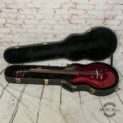 Hamer USA Artist DC Semi-Hollow Electric Guitar Trans Red (USED) x0397 image 10