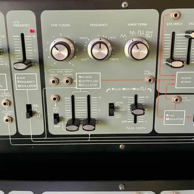 Roland System 100 Modular Synthesizer 1975 - 1979 - Black / Silver image 4