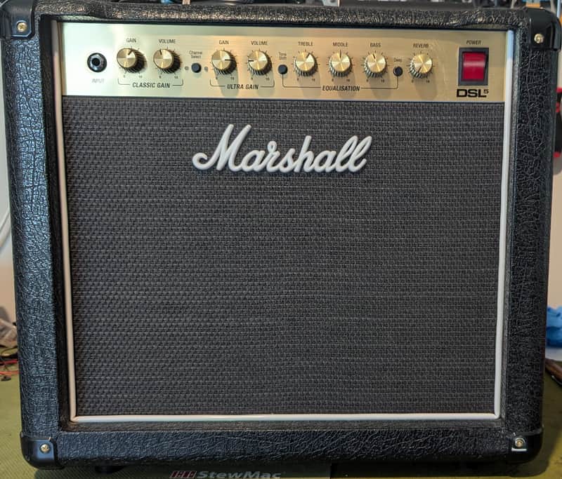 Marshall DSL5CR 2-Channel 5-Watt 1x10" Guitar Combo 2018 - Present w/ footswitch image 1