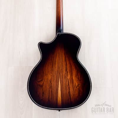 2023 Taylor Builders Edition 914ce Kona Edgeburst, Sinker Redwood + Honduran Rosewood w/ Case image 3