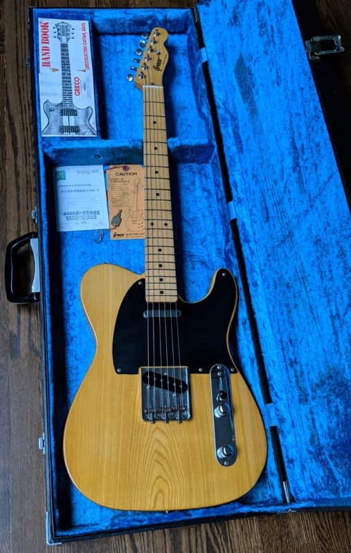 Greco TL-800 Super Real Telecaster Original Hang Tags And