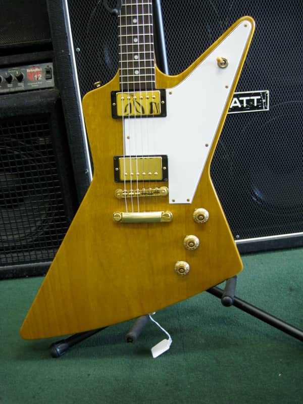 Bacchus BEX '58 Explorer Style 2011 Korina | Reverb