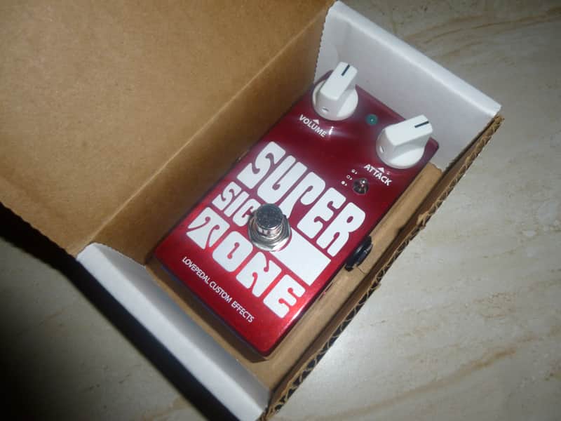 Lovepedal Super Sic Tone Fuzz 2021 - Candy Apple Red image 1