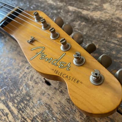 Fender Telecaster '52 Reissue Vintage FujiGen E-Serial 1988 Charcoal Burst w/ Hardcase image 12