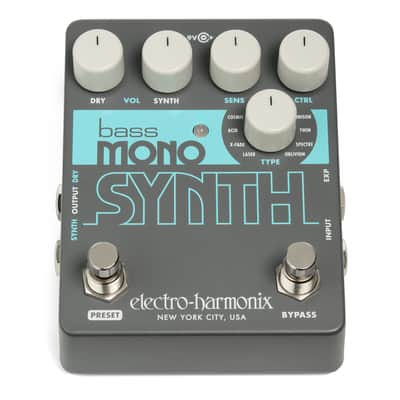 Electro-Harmonix Bass Mono Synth Analog-Style Synth Power for Bass Guitar - Authorized Dealer image 4