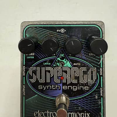 Electro Harmonix Super Ego Synth Engine Synthesizer Superego Guitar Effect Pedal image 2