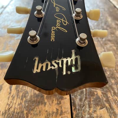 Gibson Les Paul Classic Premium Plus 1994 Trans Amber Yamano Order All Original w/ OHSC image 9