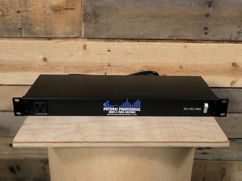 Potomac Professional Audio & Visual Solutions JG 9 Rack Mount 9 Outlet Power Distribution image 1