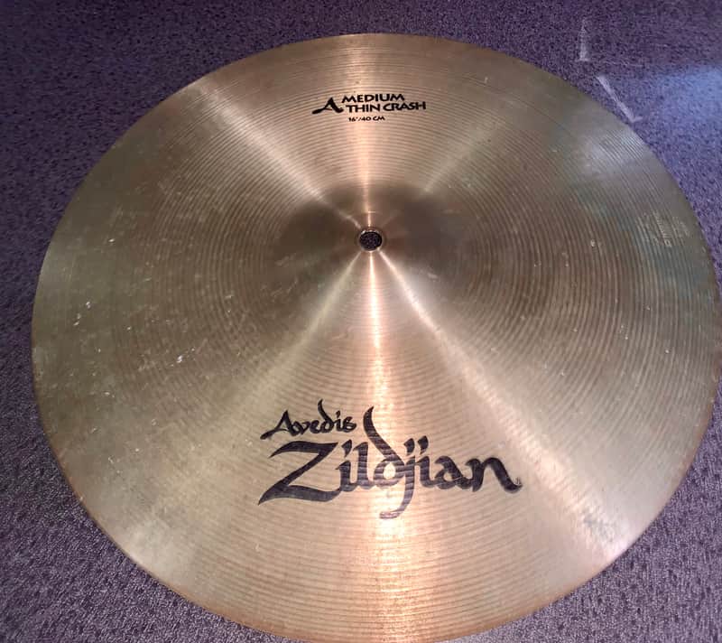 Zildjian 16" A Series Medium Thin Crash Cymbal 1982 - 2012 - Traditional image 1