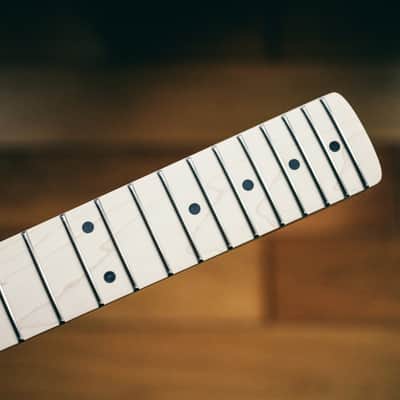 Stratocaster Neck – Maple | Unfinished | 21 Frets | Bone Nut imagen 12