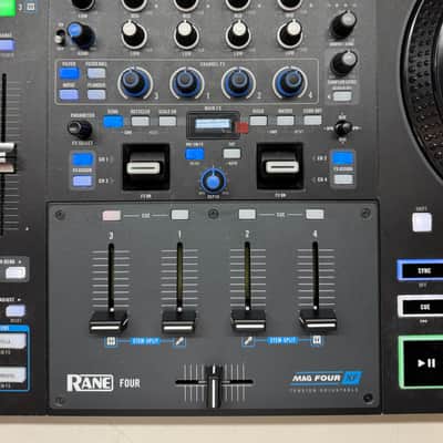 Rane FOUR 4-Channel DJ Controller 2023 - Present - Black image 4