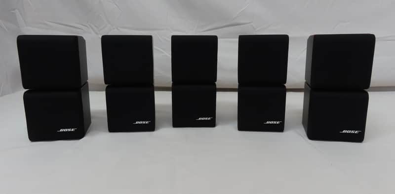 Bose Redline Double Cube Satellite Surround Speakers - 5 Speaker Set Acoustimass image 1