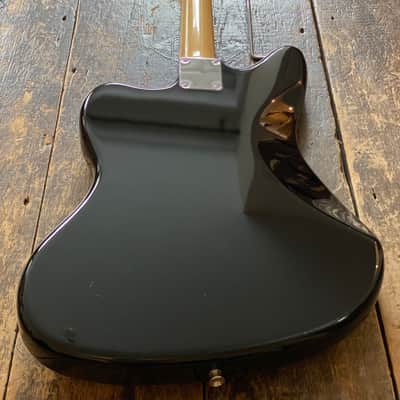Fender Japan Rare Alder Jaguar Reissue MIJ Piano Black w/ Matching Headstock MIJ Japan 2024 image 2