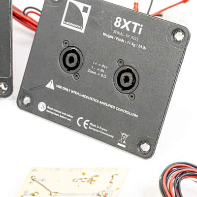 Lot of 7 Connection Plates for Passive Speakers and Amplifiers - Speakon, 1/4”, Banana Plugs image 7