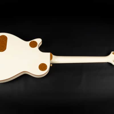 2003 Gretsch G6134 White Penguin - White | Japan Singlecut Dynasonic Pickups Ebony Fretboard w/ Hump Block Feather Motif Inlays First Production Year | OHSC image 10