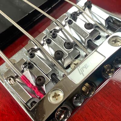 Greco TVB-650 Mahogany 30" Short Scale Used Electric Bass Guitar Made in Japan 1990s image 6