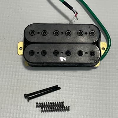 2010's Ibanez RG350DXZ RG Series INF4 Black Bridge Humbucker Guitar Pickup 15.72k image 1