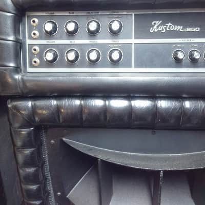 Kustom  K 250-2 head / plus 2x15 + 1 H cabinet image 7