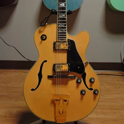 Washburn J-6 Hollow Body Natural Finish image 1