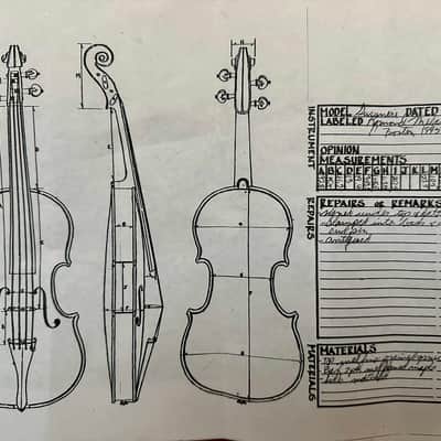 Raymond Melanson Violin 1995 image 6